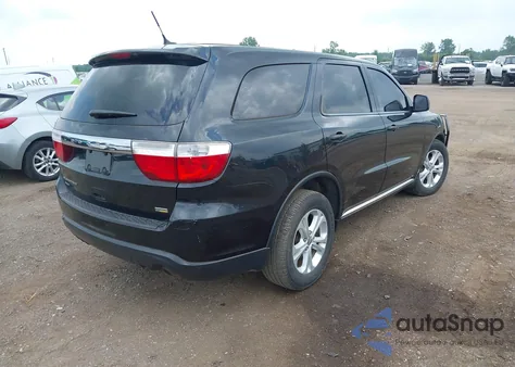 2013 Dodge Durango Sxt из США, поврежденный, VIN 1C4RDJAG0DC689782